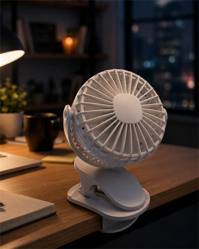 Çalışma Masası ve Yatak Başlığı İçin Klipsli Mini Fan