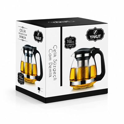 Cam Demlik 700ml Bx40
