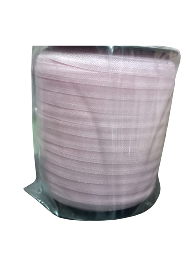 Çamaşır Lastiği Düz 1 Cm  1 Metre Açık Pembe