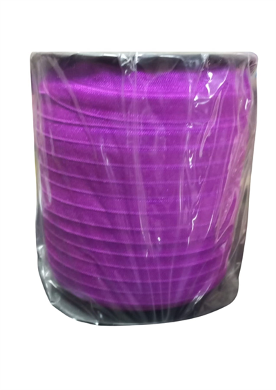 Çamaşır Lastiği Düz 1 Cm  75 Metre 1 Top Mor
