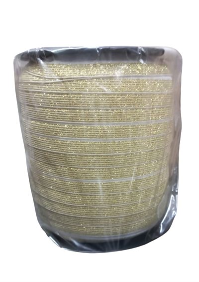 Çamaşır Lastiği Düz 1 Cm  75 Metre 1 Top Gold