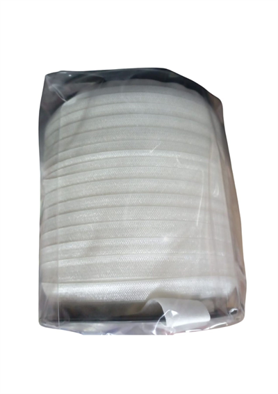 Çamaşır Lastiği Düz 1 Cm  75 Metre 1 Top Ekru