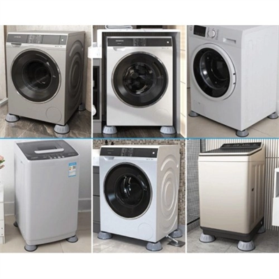 Çamaşır Makinesi Kayma Ve Titreşim Engelleyici - Gürültü Emici Aparatlar 4 Lü Set Bx40