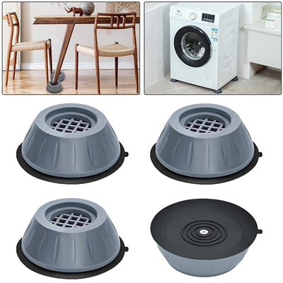 Çamaşır Makinesi Sarsıntı Titreşim Ses Önleyici Kaydırmaz Ayak 4lü Set Bx40