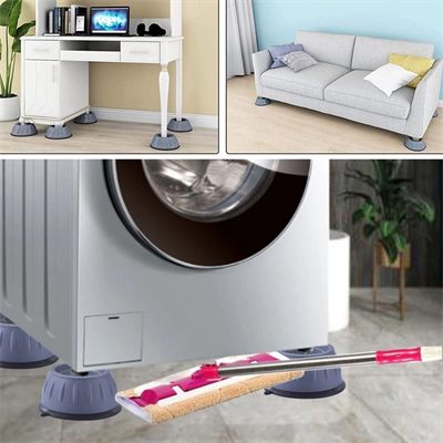 Çamaşır Makinesi Sarsıntı Titreşim Ses Önleyici Kaydırmaz Ayak 4lü Set Bx40
