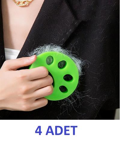 Çamaşır Makinesi Ve Evcil Hayvanlar İçin Tüy Toplayıcı Yıkanabilir Aparat 4 Adet (3936)