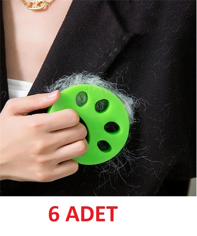 Çamaşır Makinesi Ve Evcil Hayvanlar İçin Tüy Toplayıcı Yıkanabilir Aparat 6 Adet Bx40