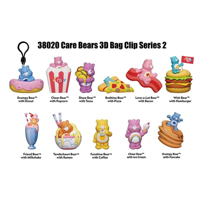 Care Bears Klipsli Figür Seri 2