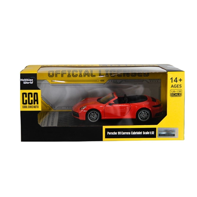 Cca 1/31 Porsche 911 Carrera Cabriolet Model Araba