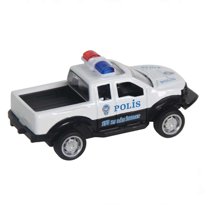 Çek Bırak Metal Polis Pickup Aracı - 1  Adet Fiyatıdır
