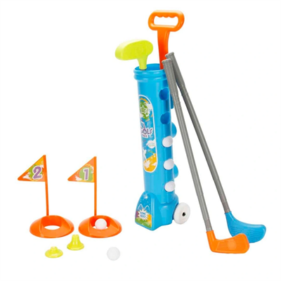 Çekçek Arabalı Golf Seti S01010071 -  Stokta Olan Renk Gönderilir