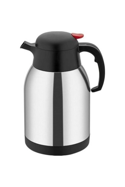 Çelik 2 litre termos, gri renk, 12 saat yalıtım, kutulu - Spor & Outdoor - Ekipman & Aksesuar
