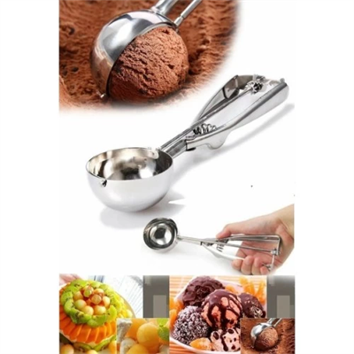 Çelik Dondurma Kaşığı
