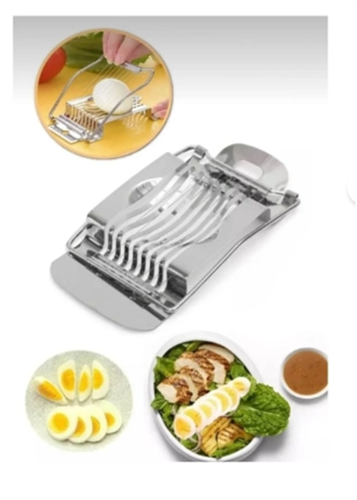 Çelik Pratik Yumurta Dilimleyici