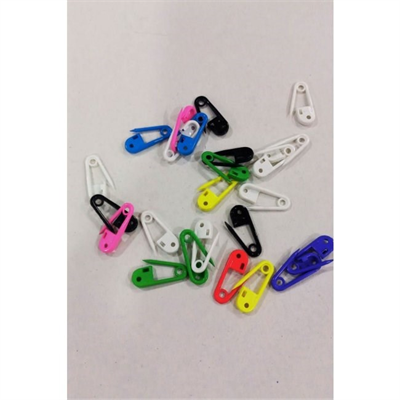 Çengelli İğne Plastik Renkli 10 Adet 2 Cm