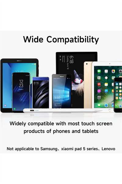 Çeşitli Tablet ve Telefonlar İçin Uyumlu Temassız Dokunmatik Kalem, Hassas Kontrol Sağlar