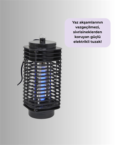 Çevre Dostu Elektrikli Sivrisinek Öldürücü Lamba – 50m² Etki Alanı Yeni Nesil