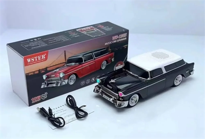 Chevrolet Ws-1955bt Belair 1955 Model Bluetooth Hoparlör Bx40