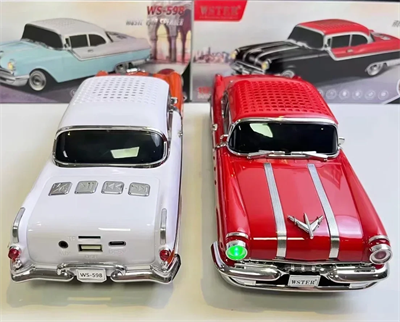 Chevrolet Ws-1955bt Belair 1955 Model Bluetooth Hoparlör Bx40