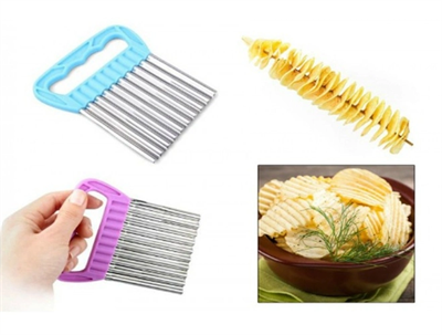 Chips Chopper Şekilli Sebze Ve Meyve Dilimleyici Bx40