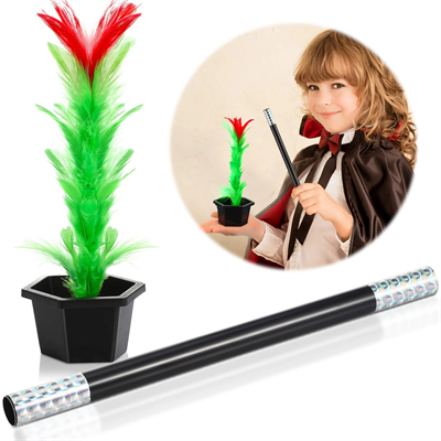 Çiçek Çıkaran Sihirli Çubuk Sihirli Çiçek Sihirbazlık Oyunu Bx40