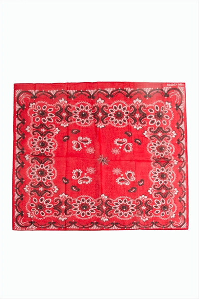 Çiçek Desenli Bandana 50*50