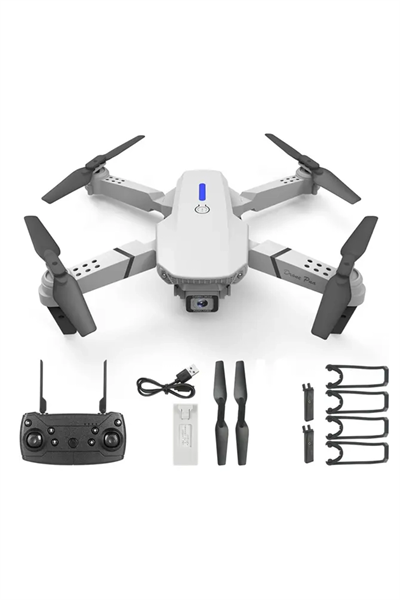 Çift Bataryalı 360 Derece Takla Atabilen Wi-Fi Kameralı Mini Drone, Çok Renkli Seçenek