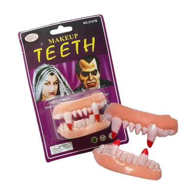 Çift Damak Yumuşak Vampir Dişleri 1 Çift