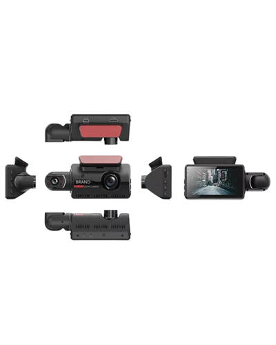 Çift Görüşlü Dashcam – Gece Görüşlü 1080P Araç İçi Güvenlik Kamerası