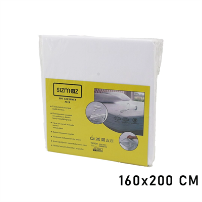 Çift Kişilik  Yatak Koruyucu  Sıvı Geçirmez  Alez  160x200cm   Hava Alır   Antibakteriyel   Antialerjik Bx40