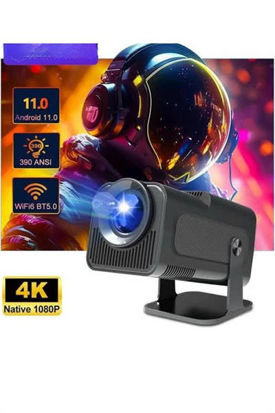 Çift Kollu Projeksiyon Taşınabilir Game Projektör Full Hd 1080P 4k Projeksiyon Gamepad