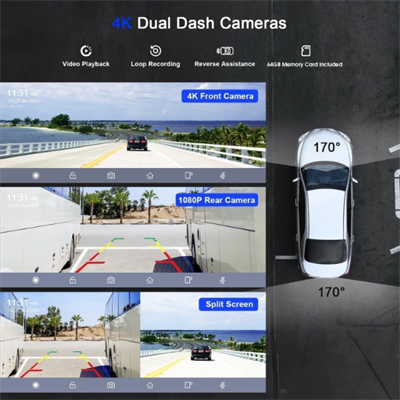 Çift Lens Kameralı Apple Ve Android CarPlay