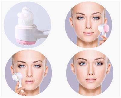 Çift Taraflı 3D Yumuşak Yüz Bakım Fırçası (3936)