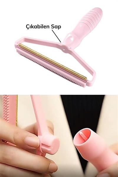 Çift Taraflı Elbise Kazak Plastik Kumaş Tüy Alma ve Tiftik Temizleyici Toplayıcı Taşınabilir (3936)