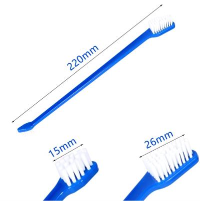 Çift Taraflı Hayvan Diş Fırçası 4 lü set (3936)