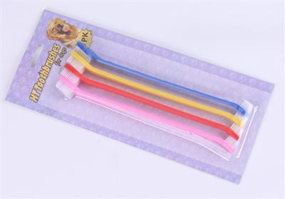 Çift Taraflı Hayvan Diş Fırçası 4 lü set (3936)