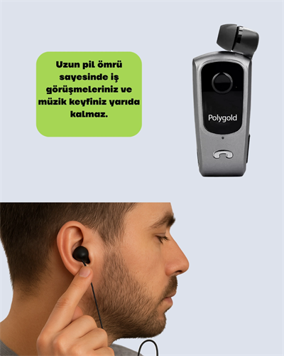 Çift Telefon Bağlantılı Eller Serbest Bluetooth Kulaklık
