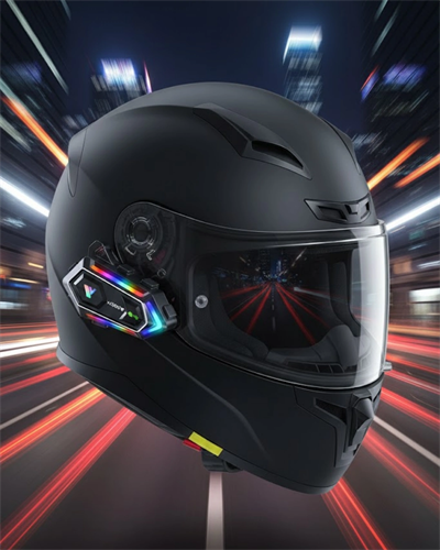 Çift Telefon Destekli Motosiklet Kask Bluetooth Kulaklık