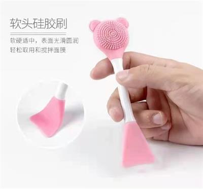 Cilt Bakım Fırçası ve Maske Spatulası (3936)