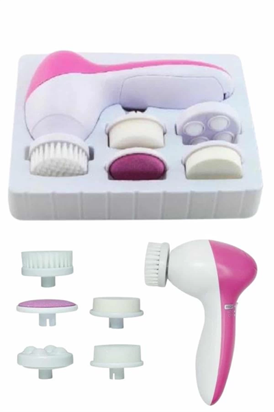 Cilt Temizleme ve Masaj Aleti 5 Başlıklı Akne ve Sivilce Önleyici