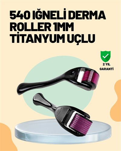 Cilt Yenileyici Derma Roller – Mikro İğneli Bakım Aracı
