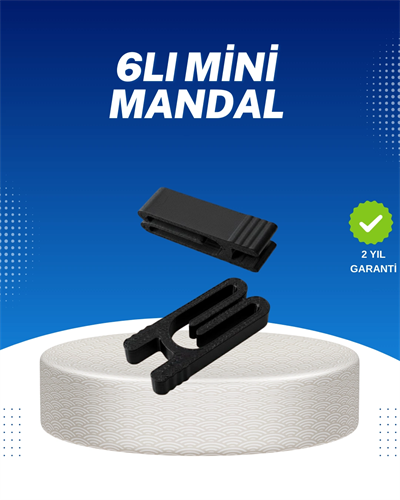 Cips Kahve ve Bakliyat İçin Poşet Kapatma Mandalı