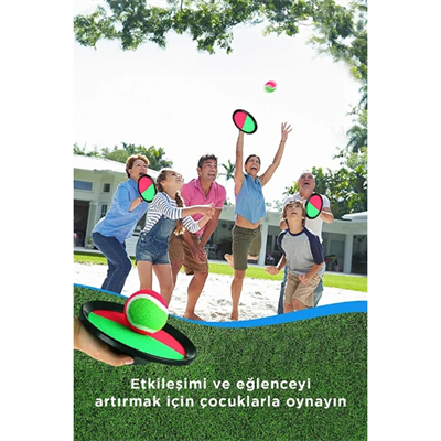 Cırtlı Yapışan Top Oyuncak - At Tut Yakala