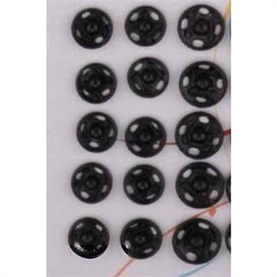 Çıt Çıt 20 Mm 12li Siyah