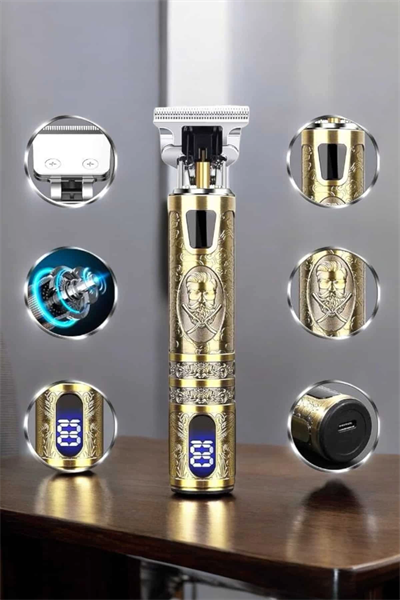 Çizik Tıraş Makinesi Şarjlı Paslanmaz Çelik Bıçaklı Uzun Ömürlü