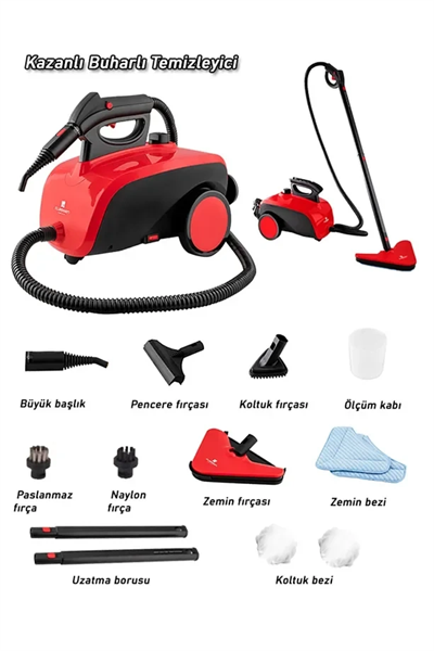 Classen Smart Çok Fonksiyonlu Güçlü Buharlı Temizleyici Makinesi Bx40