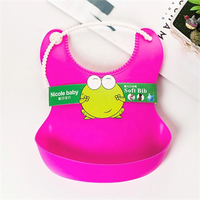 Çocuk Bebek Mama Önlüğü Dökülme Engelleyici Bükülebilir Pembe Bx40