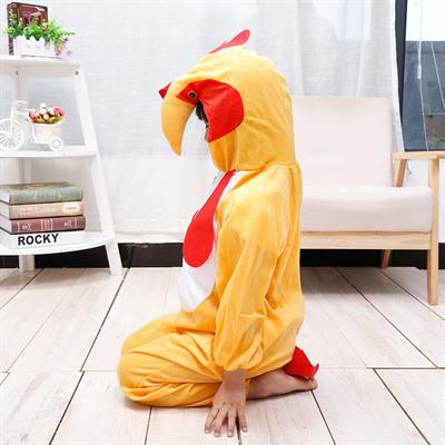 Çocuk Horoz Kostümü - Tavuk Kostümü 2-3 Yaş 80 cm (3936)
