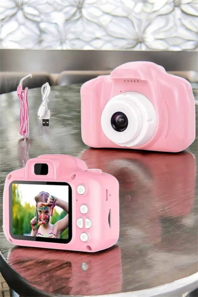 Çocuk Kamerası Dijital 1080P HD Kaliteli Mini Fotoğraf Makinesi Profesyonel