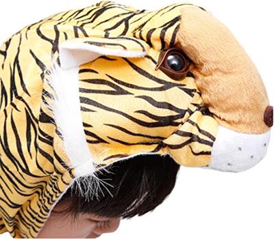 Çocuk Kaplan Kostumu - Aslan Kostümü 4-5 Yaş 100 cm (3936)